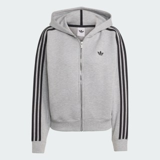 阿迪达斯 滔搏丨adidas阿迪达斯三叶草女子宽松运动休闲卫衣外套JY2620