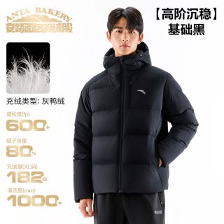 安踏 男款 短款羽绒服