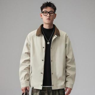 I.T 撞色 男士工装外套