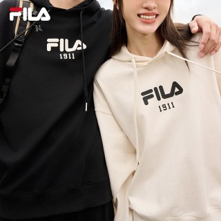 斐乐 官方女款卫衣运动套头衫秋季新款男士情侣加绒宽松上衣