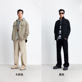 杰克琼斯 纯棉衬衫外套