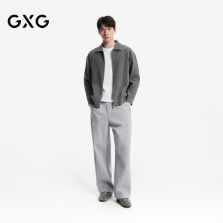 GXG 中廓翻领全拉链外套