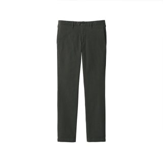 無印良品 MUJI 无印良品 MUJI 男式 起毛 丝光斜纹修身裤男士长裤子冬季款休闲裤