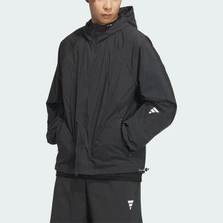 百亿补贴：阿迪达斯 正品男士梭织经典宽松运动连帽轻薄外套JZ8713