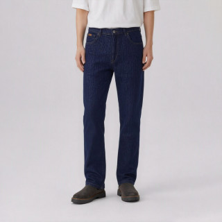 Wrangler 男式牛仔裤百搭时尚春夏款牛仔裤 藏青色    32  /30(W32L30)