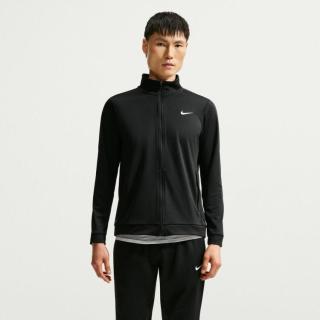 耐克 春秋季运动健身综合训练Dri-FIT男子立领针织拉链夹克外套