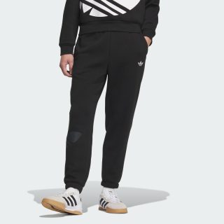移动端：阿迪达斯 款宽松舒适抓绒束脚运动裤男女adidas阿迪达斯三叶草
