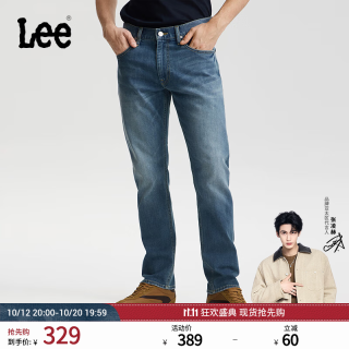 Lee 726直筒牛仔裤 中蓝色 30码