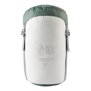 黑冰 Z1210 羽绒睡袋压缩袋 松绿米黄 M(7-14L)