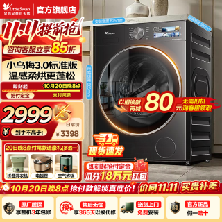 小天鹅 小乌梅3.0系列 TD10VE40 洗烘一体机 10kg