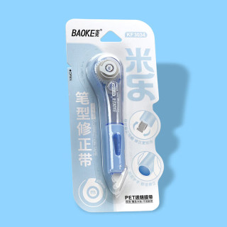 宝克 KF3034 笔型修正带 蓝色 6m 1支
