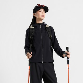 移动端、88VIP：思凯乐 [破域MAX]思凯乐户外软壳衣女冲锋衣内胆男秋新款防静电外套夹克