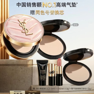 YSL 圣罗兰 粉气垫B10+替换芯礼盒遮瑕持久防晒生日礼物女