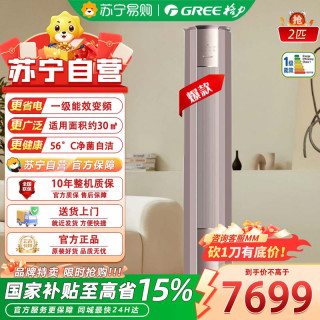 格力 英砂金2匹变频新1级能效挂壁式冷暖空调KFR-50LW/(50587)FNhAb-B1
