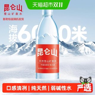 昆仑山 高端天然矿泉水500ml*20瓶