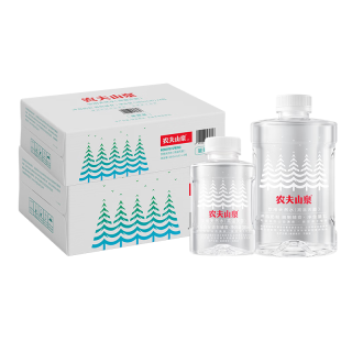 农夫山泉 饮用天然水(适合婴幼儿) 1L*12瓶&380ml*24瓶组套
