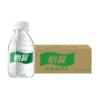 怡宝 纯净水210ml*24瓶饮用水非矿泉水儿童饮用水口袋水 210ml*24瓶.