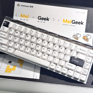 MelGeek 双十一低价 MelGeek MADE68PRO+ 万磁王PRO磁轴 68键机械键盘 紫光