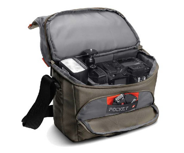 Manfrotto 曼富图 BELLA VI MB SSB-6BC 单反相机包(银绿)