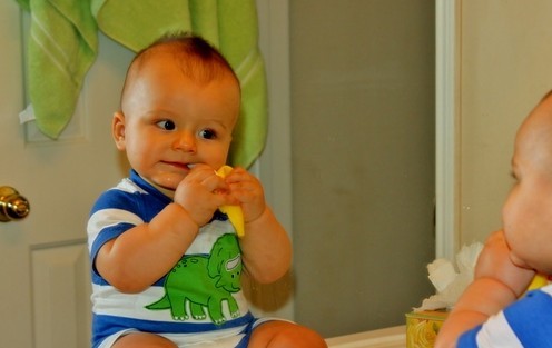 又降了：baby banana 香蕉宝宝 硅胶婴儿牙胶牙刷