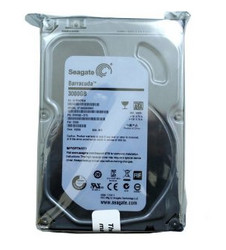 Seagate 希捷 3.5" 3TB 7200转 64MB SATA 6Gb/s 台式机硬盘 ST3000DM001