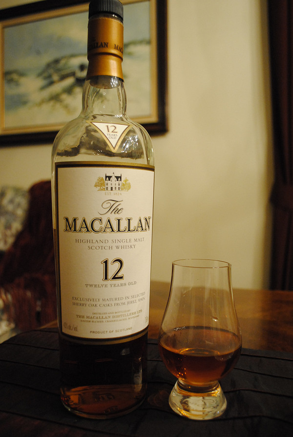 Macallan 麦卡伦 12年 单一麦芽苏格兰威士忌 700ml