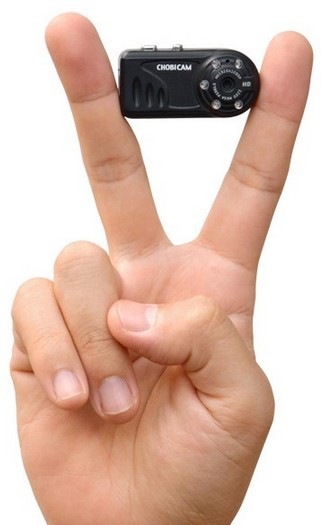 最小的全高清摄像机：CHOBi CAM Pro 2 迷你摄像机（1080P、红外夜拍、1m近距对焦）
