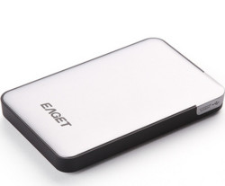 EAGET 忆捷 E600 2.5英寸移动硬盘（1TB、USB3.0、硬加密、2年循环包换）