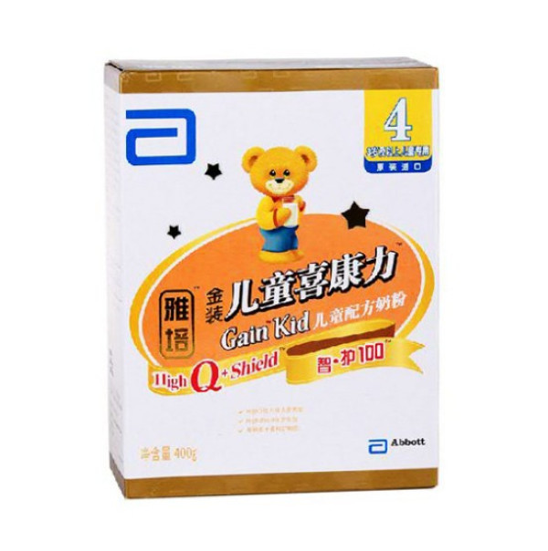 雅培 金装喜康力 儿童配方奶粉4段400g