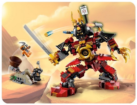 LEGO 乐高 9448 幻影忍者系列 萨姆拉机械