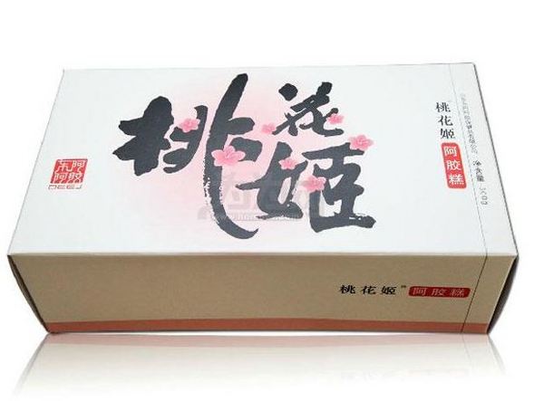 东阿阿胶 桃花姬阿胶糕 300g*2盒+枸杞