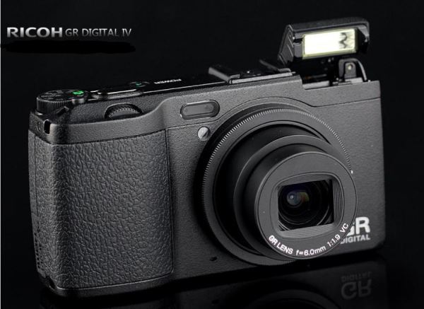 RICOH 理光 GR DIGITAL IV 数码相机(黑色)