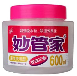 MAGIC AMAH 妙管家 重复使用型 除湿盒(600ml、玫瑰花香)*2盒