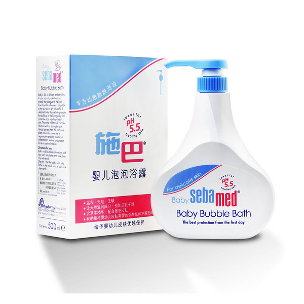 Sebamed 施巴 婴儿泡泡浴露 500ml