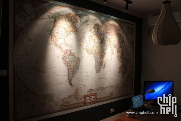  National Geographic 美国国家地理 World Executive 《世界地图》壁画版