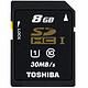 TOSHIBA 东芝 SDHC存储卡（8GB、Class10、UHS-1）