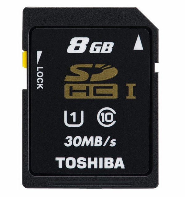 TOSHIBA 东芝 SDHC存储卡（8GB、Class10、UHS-1）