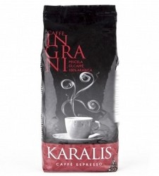 KARALIS 卡拉莉斯 意大利特浓烘焙咖啡豆（红标） 1kg