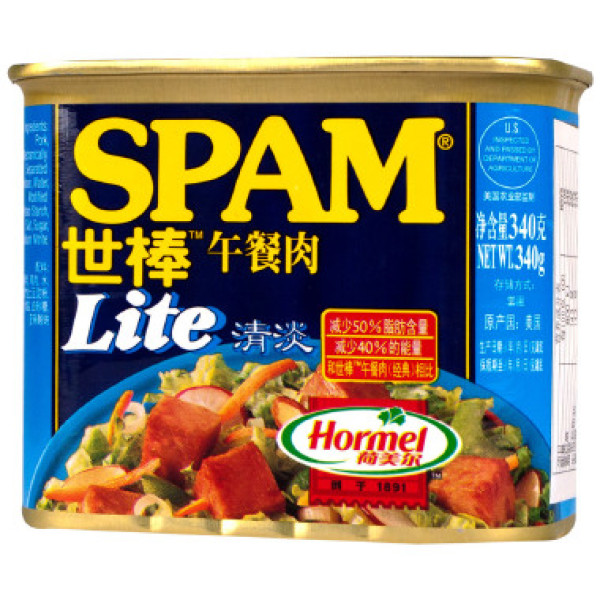 SPAM 世棒 培根味午餐肉 340g
