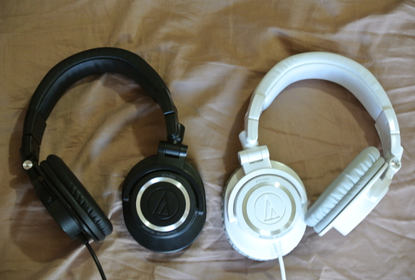 Audio-Technica 铁三角 ATH-M50WH 头戴式耳机(监听旗舰)