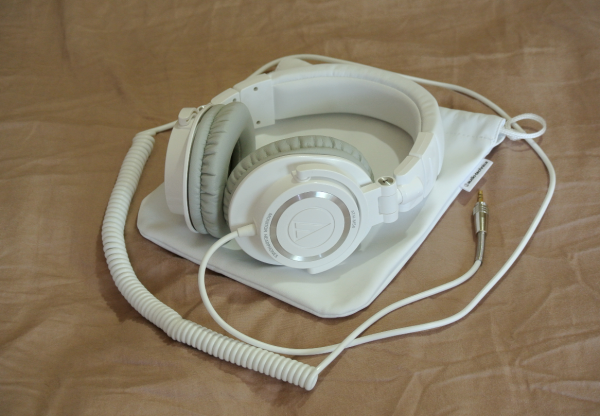 Audio-Technica 铁三角 ATH-M50WH 头戴式耳机(监听旗舰)