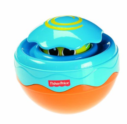 Fisher-Price 费雪 Peek and Roll Ball 婴儿发声玩具球