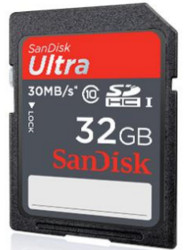 SanDisk 闪迪 Ultra 至尊高速 SDHC 存储卡 32GB（Class10）