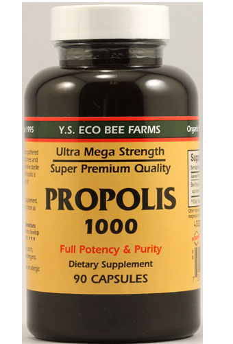 凑单品：YS  天然有机蜂胶 保健品（1000mg、90粒）