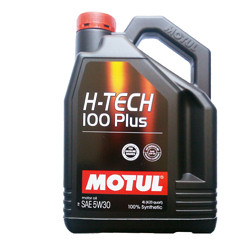 MOTUL 摩特 H-Tech 100 PLUS 5W30 SN 全合成汽车润滑油4L