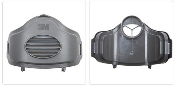 限华南：3M 320D 呼吸防护套装（半面罩+滤盒）