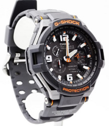 小降：CASIO 卡西欧 G-SHOCK 航空系列 GW4000-1A 男款电波腕表（6局/太阳能/防震）