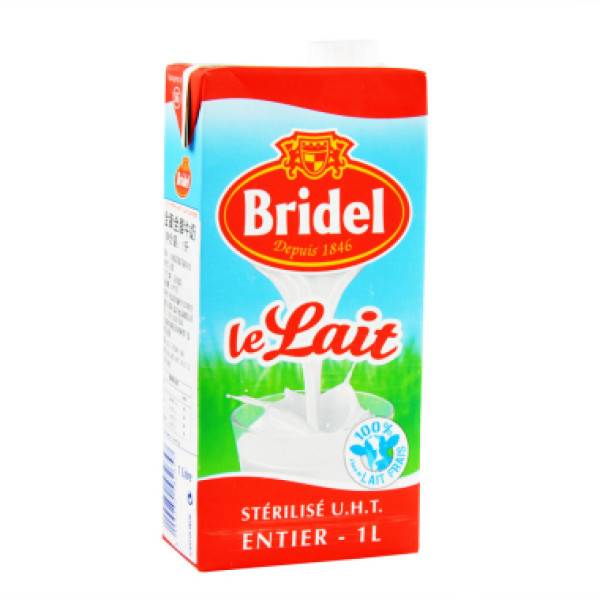 Bridel 金章 超高温灭菌全脂牛奶 1L