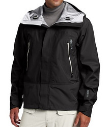 Marmot Spire Jacket 三层GTX冲锋衣(黑色 XL号)