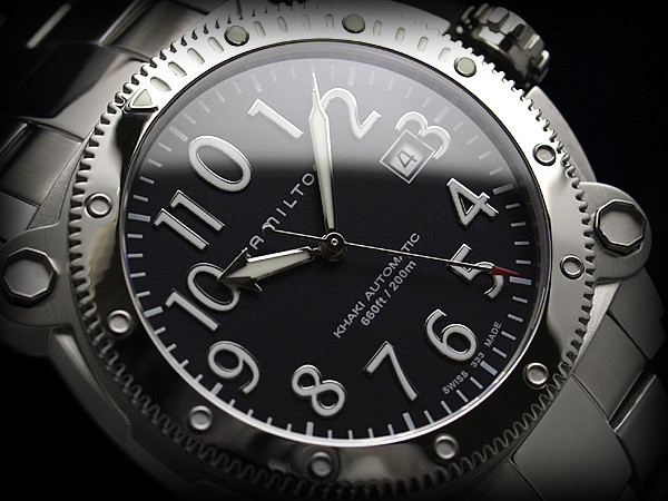 HAMILTON 汉米尔顿 Khaki Navy BeLOWZERO 深海潜踪 男款机械腕表